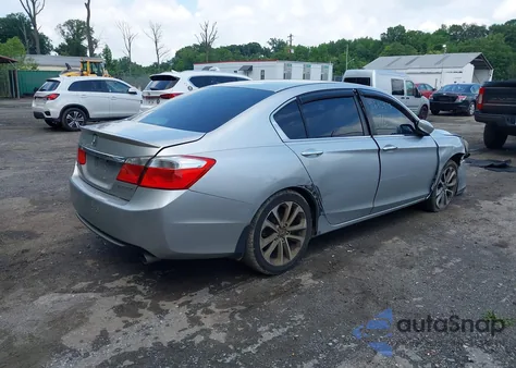 2013 Honda Accord Sport из США, поврежденный, VIN 1HGCR2F51DA018056